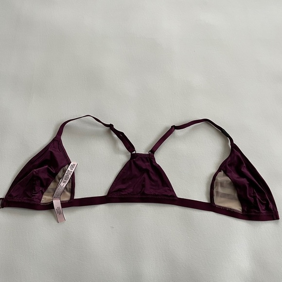 Victoria’s Secret Satin Front Close Racerback Bralette S - Picture 6 of 7